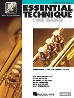 Hal Leonard Method Books Essential Technique For Band Book 3 - Trumpet
