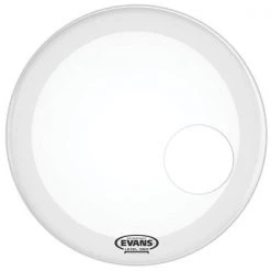 Evans EQ3 Resonant Bass Drum Head | Coated White
