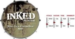 Evans Inked Custom Bass Drumhead Gift Card