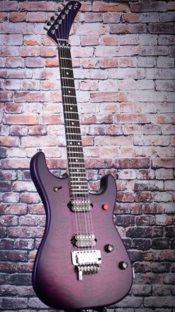 EVH 5150 Deluxe QM Guitar | Purple Haze