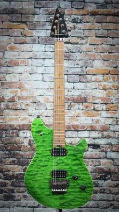 EVH Wolfgang WG Standard QM | Transparent Green