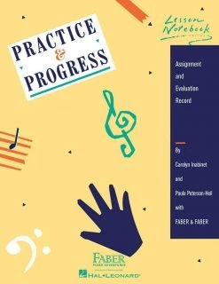 Hal Leonard Faber Piano Adventures | Practice & Progress Lesson Notebook Piano Books