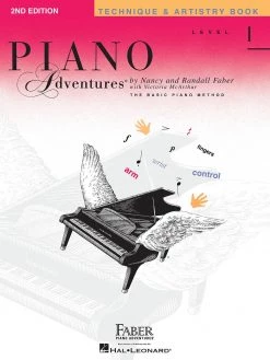 FJH Faber Piano Adventures, Technique & Artistry Book, Level 1 Piano Books