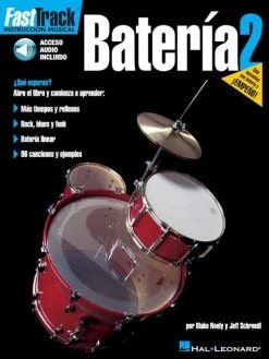 Hal Leonard Drum Books FastTrack Drum Method 2 – Spanish Edition