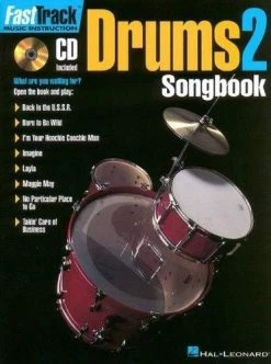 Hal Leonard FastTrack Drum Songbook 2 Drum Books