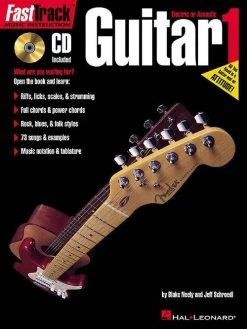 Hal Leonard FastTrack Guitar Method | Book 1 With CD Guitar Books