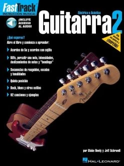 Hal Leonard FastTrack Guitar | Spanish Edition | Book 2 Guitar Books