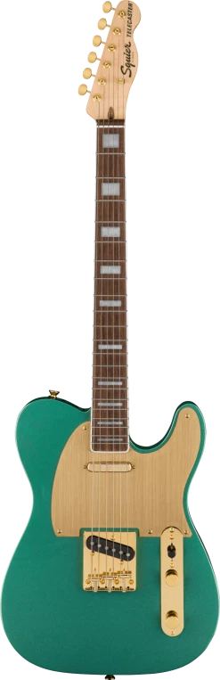 Squier Squire 40th Anniversary Telecaster Gold Edition | Sherwood Green