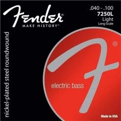 Fender 7250 Series Nickel Plated Bass Guitar Strings