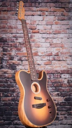 Yandas Music Fender Acoustasonic Player Telecaster | Shadow Burst Guitar