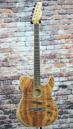 Guitar Fender Acoustasonic Telecaster Koa