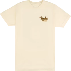 Guitar Accessories Fender Acoustasonic Telecaster T-Shirt Cream, 2XL