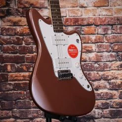 Squier Affinity Series Jazzmaster | Burgundy Mist Indian Laurel Guitar