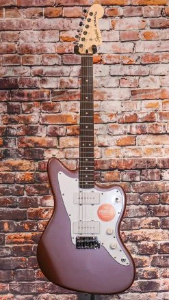 Squier Affinity Series Jazzmaster | Burgundy Mist Indian Laurel Guitar
