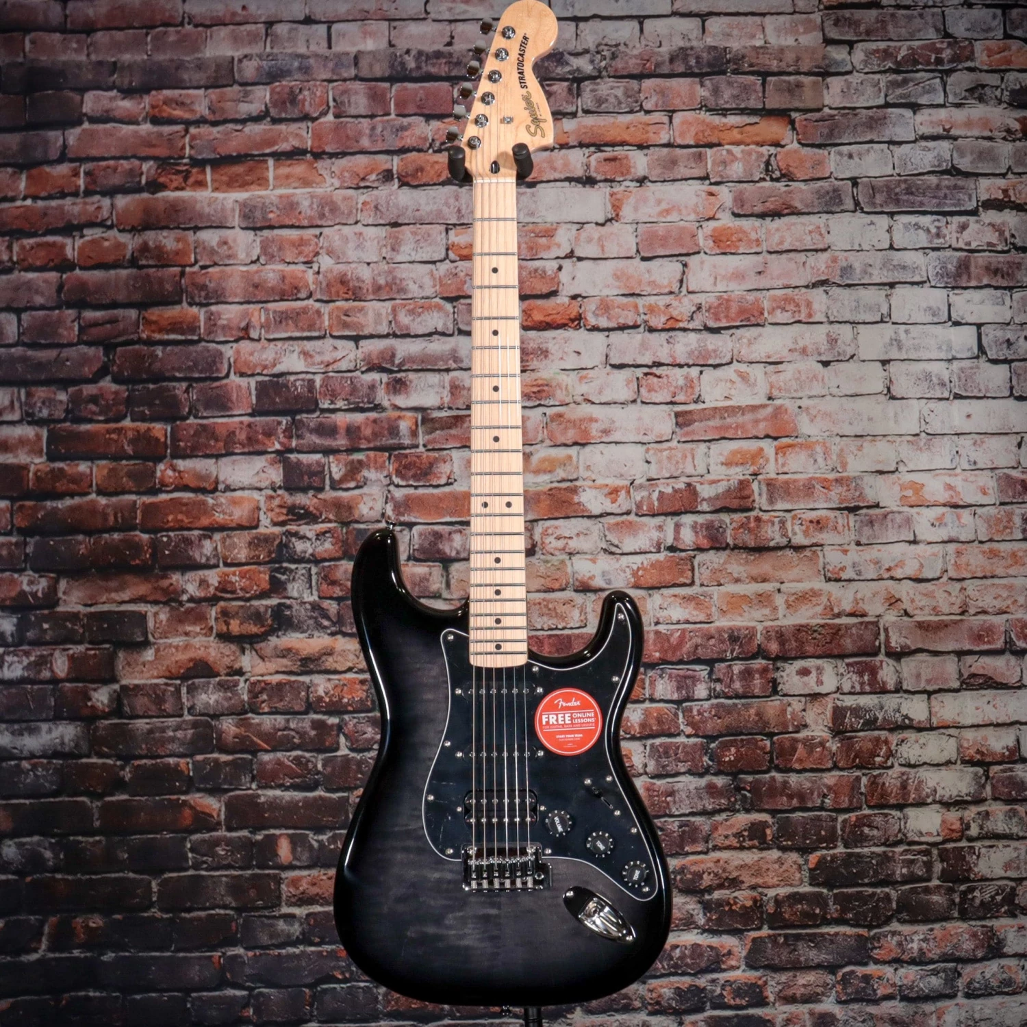Guitar Squier Affinity Series Stratocaster FMT HSS | Black Burst Maple FB 4 Guitar Squier Affinity Series Stratocaster FMT HSS | Black Burst Maple FB