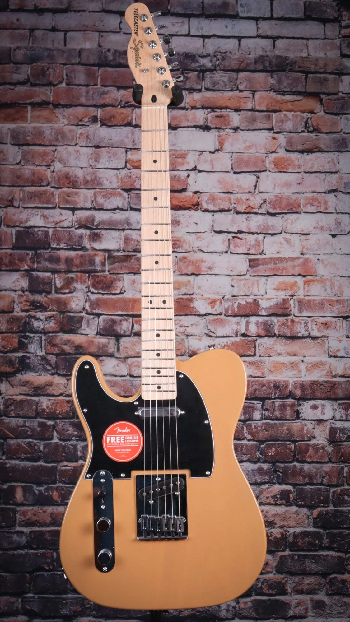 Squier Fender Affinity Series Telecaster, Left Handed, Butterscotch Blonde 4 Squier Fender Affinity Series Telecaster, Left Handed, Butterscotch Blonde