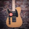 Squier Fender Affinity Series Telecaster, Left Handed, Butterscotch Blonde