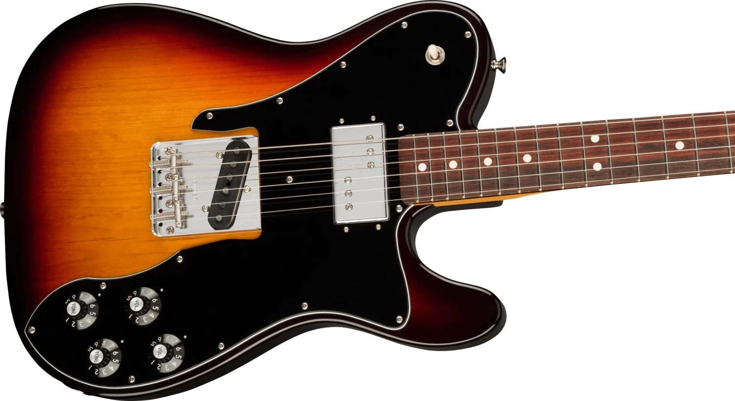Fender American Original '70's Telecaster Custom, 3-Color Sunburst 6 Fender American Original '70's Telecaster Custom, 3-Color Sunburst