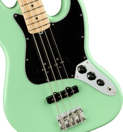 Guitar Fender American Performer Jazz Bass, Satin Surf Green