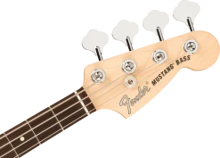 Guitar Fender American Performer Mustang Bass, Aubergine