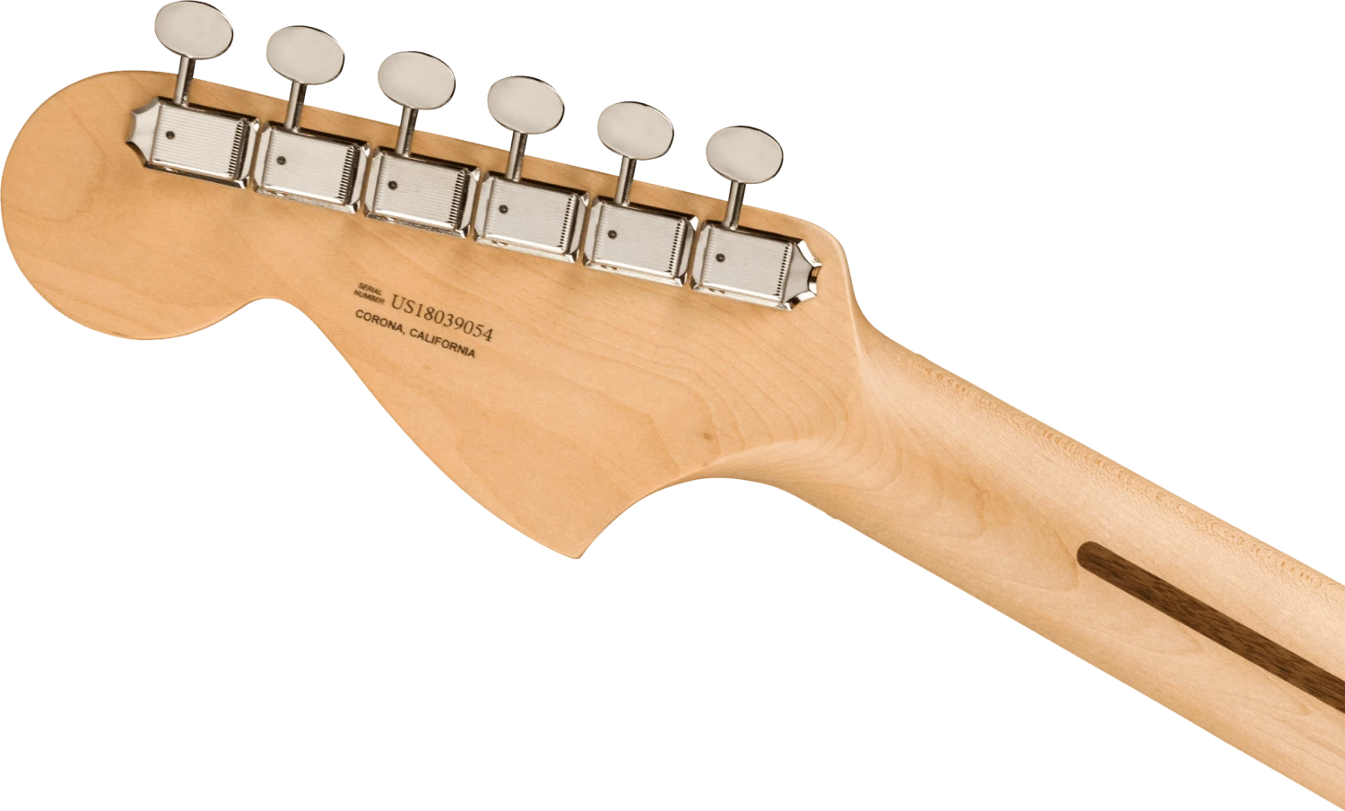 Fender American Performer Mustang, Vintage White Guitar 7 Fender American Performer Mustang, Vintage White Guitar