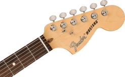 Fender American Performer Mustang, Vintage White Guitar 13 Fender American Performer Mustang, Vintage White Guitar