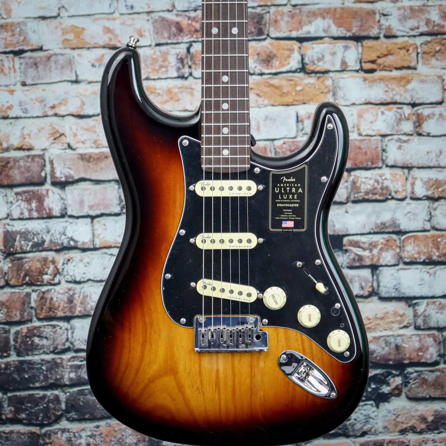 Guitar Fender American Ultra Luxe Stratocaster | 2-Color Sunburst 3 Guitar Fender American Ultra Luxe Stratocaster | 2-Color Sunburst