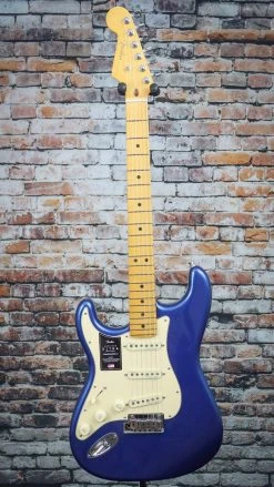 Fender American Ultra Stratocaster | Left Handed | Cobra Blue Guitar