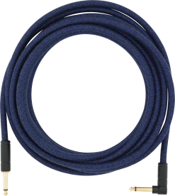 Pro Audio Accessories Fender Angled Festival Angled Instrument Cable | Blue