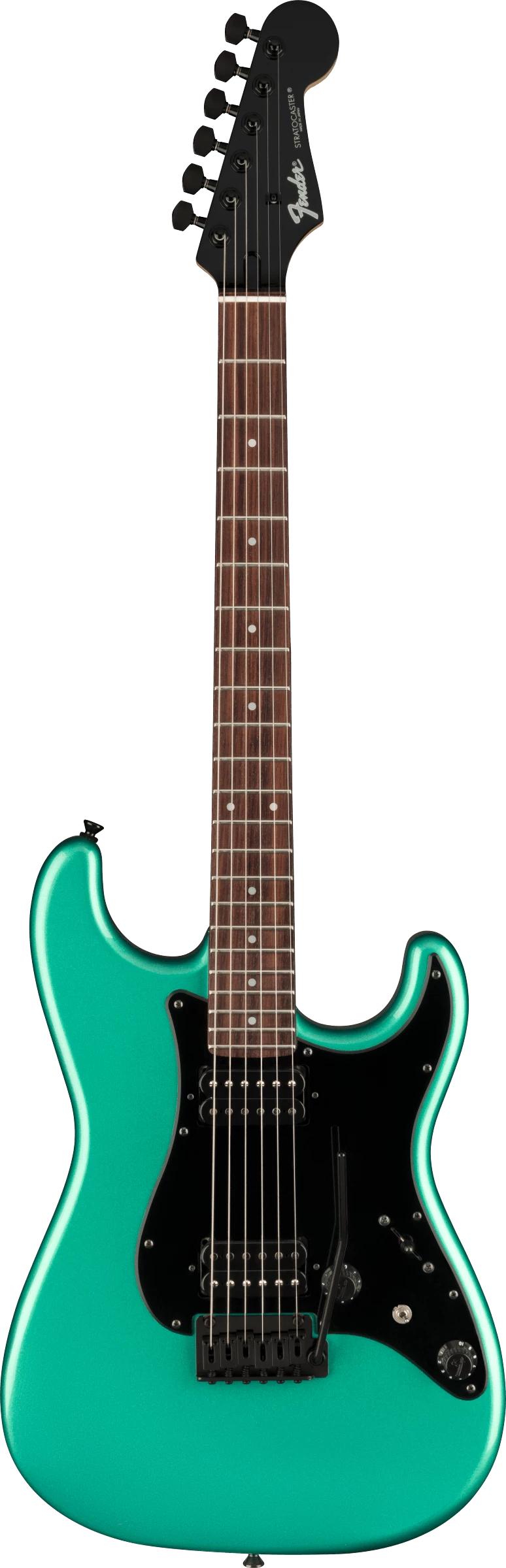 Fender Boxer Stratocaster HH | Sherwood Green Metallic Guitar 3 Fender Boxer Stratocaster HH | Sherwood Green Metallic Guitar