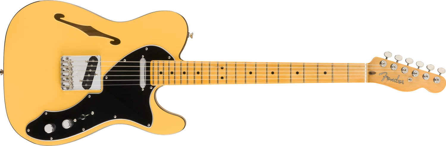 Fender Britt Daniel Tele Thinline, Amarillo Gold 5 Fender Britt Daniel Tele Thinline, Amarillo Gold