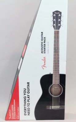 Fender CC-60S Concert Pack V2 | Black Guitar