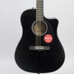 Fender CD-60SCE Acoustic-Electric Guitar | Black