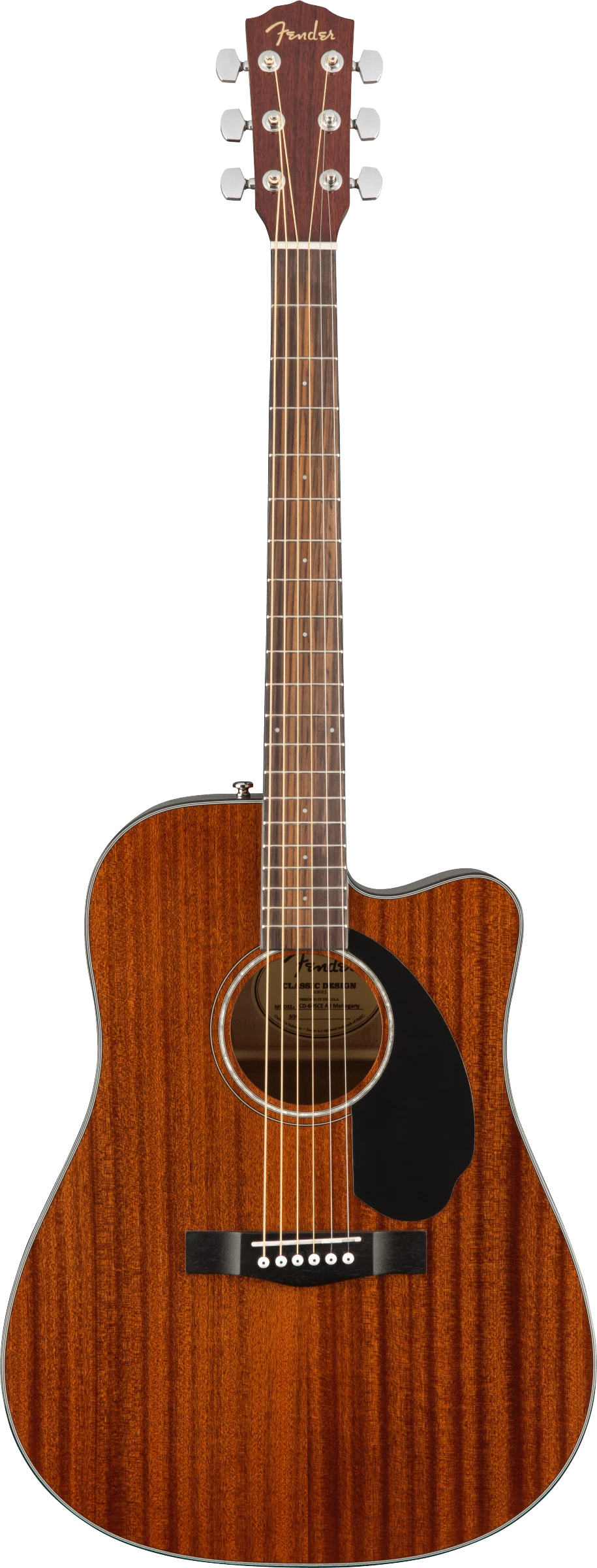 Fender CD-60SCE Dreadnought, Mahogany | 0970113022 3 Fender CD-60SCE Dreadnought, Mahogany | 0970113022
