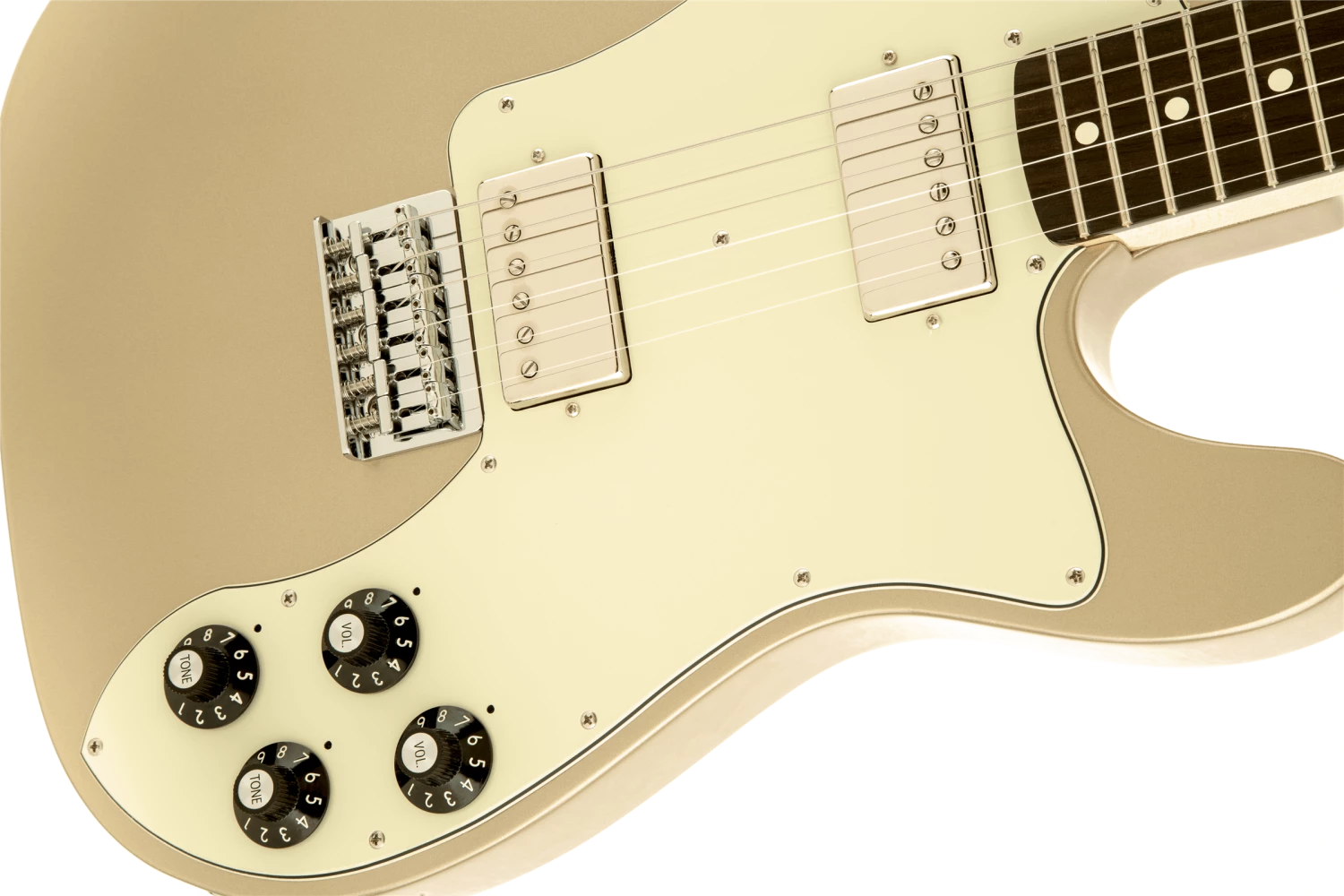 Fender Chris Shiflett Telecaster Deluxe, Shoreline Gold 6 Fender Chris Shiflett Telecaster Deluxe, Shoreline Gold