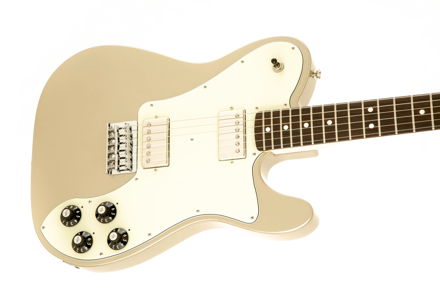 Fender Chris Shiflett Telecaster Deluxe, Shoreline Gold 5 Fender Chris Shiflett Telecaster Deluxe, Shoreline Gold