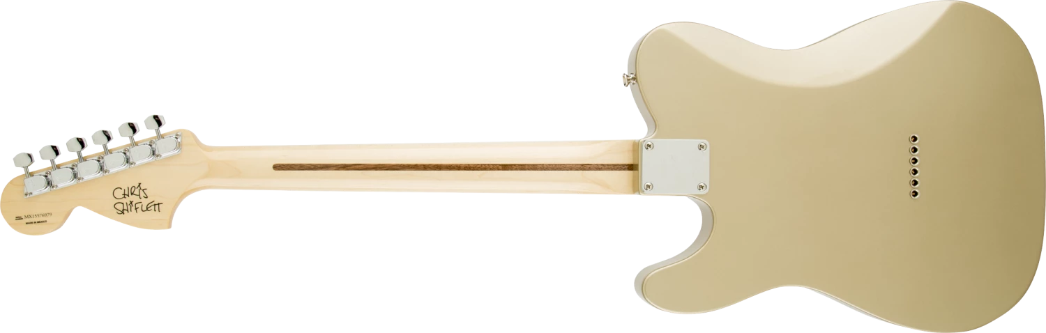 Fender Chris Shiflett Telecaster Deluxe, Shoreline Gold 4 Fender Chris Shiflett Telecaster Deluxe, Shoreline Gold