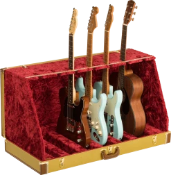 Fender Classic Series Case Stand, Tweed, Fits 7 Guitars Guitar Accessories