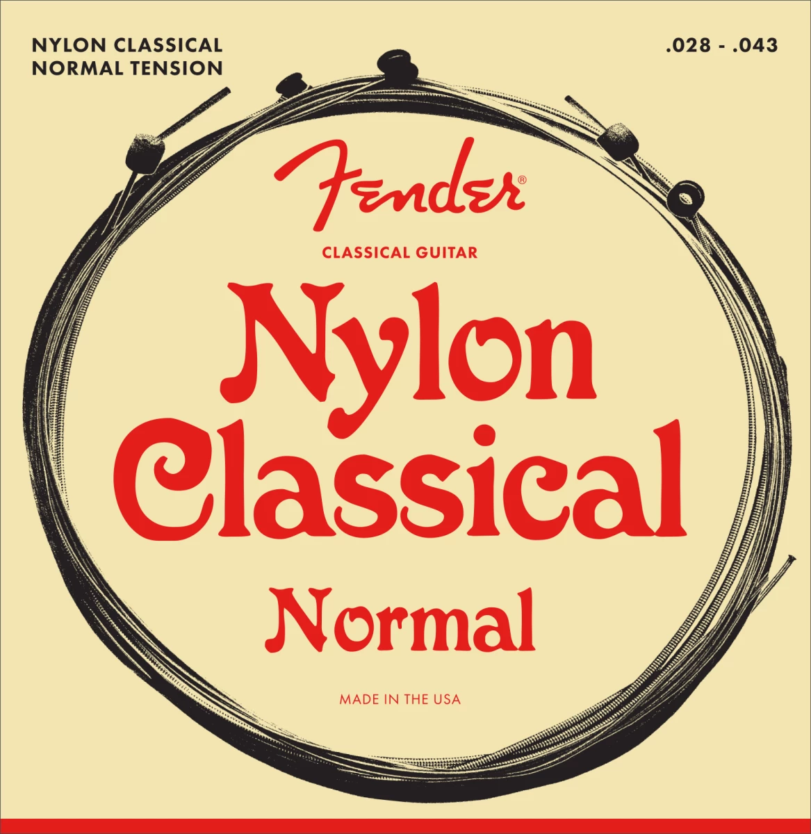 Fender Classical/Nylon Ball End Guitar Strings 130 Clear/Silver | 0730130400 Guitar Accessories 3 Fender Classical/Nylon Ball End Guitar Strings 130 Clear/Silver | 0730130400 Guitar Accessories