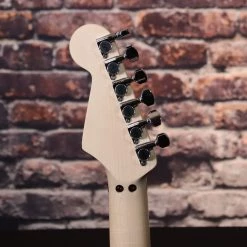 Fender EVH Striped Series Black And Yellow Electric Guitar | 5107902528