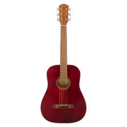 Fender FA-15 3/4 Scale Acoustic Guitar With Gig Bag, Red | 0971170170