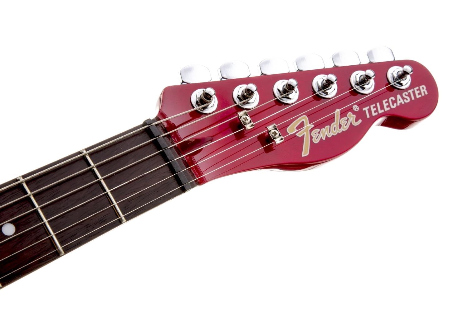 Fender Jim Adkins JA-90 Telecaster Thinline, Crimson Transparent Red Guitar 7 Fender Jim Adkins JA-90 Telecaster Thinline, Crimson Transparent Red Guitar