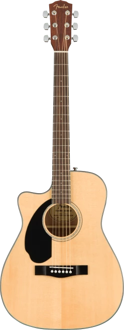 Fender Left-Handed Concert Acoustic/Electric Guitar | CC-60SCE