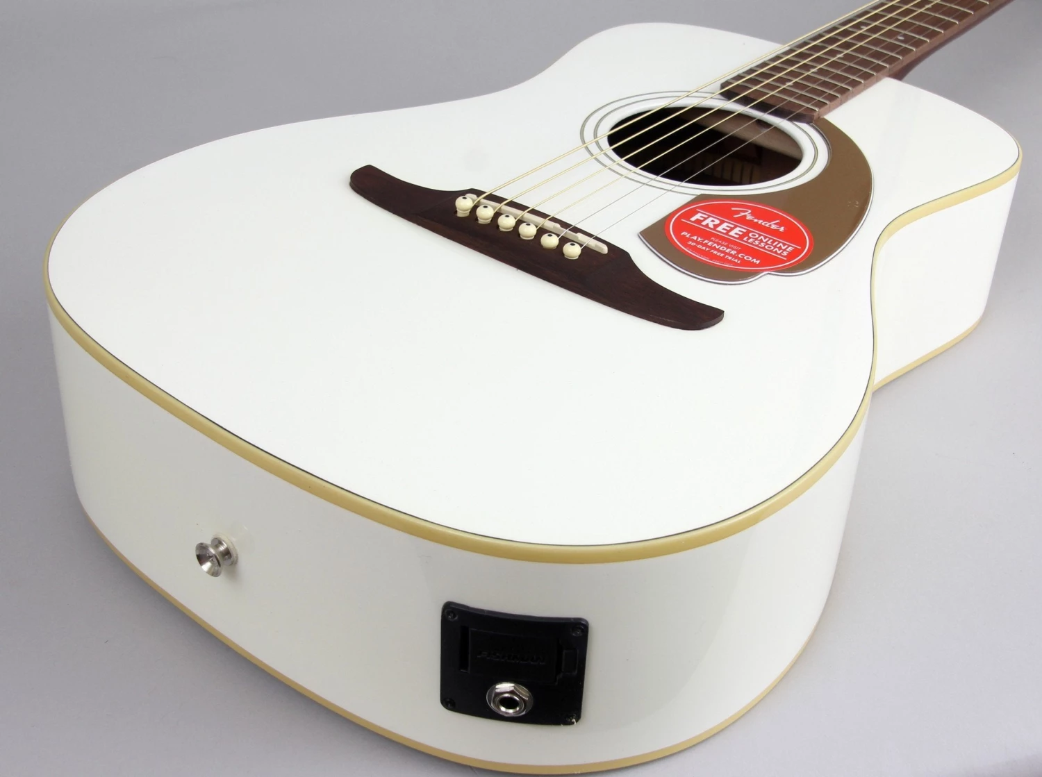 Fender Malibu Player Acoustic-Electric Guitar | Arctic Gold 6 Fender Malibu Player Acoustic-Electric Guitar | Arctic Gold