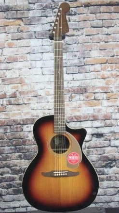 Fender Newporter Player Acoustic Guitar | Sunburst