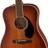 Fender PD-220E Paramount Acoustic Guitar | Aged Cognac Burst