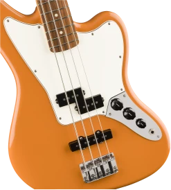 Fender Player Jaguar Bass, Capri Orange Guitar 10 Fender Player Jaguar Bass, Capri Orange Guitar