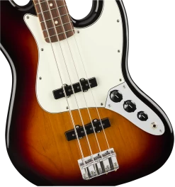 Fender Player Jazz Bass, 3-Color Sunburst 10 Fender Player Jazz Bass, 3-Color Sunburst