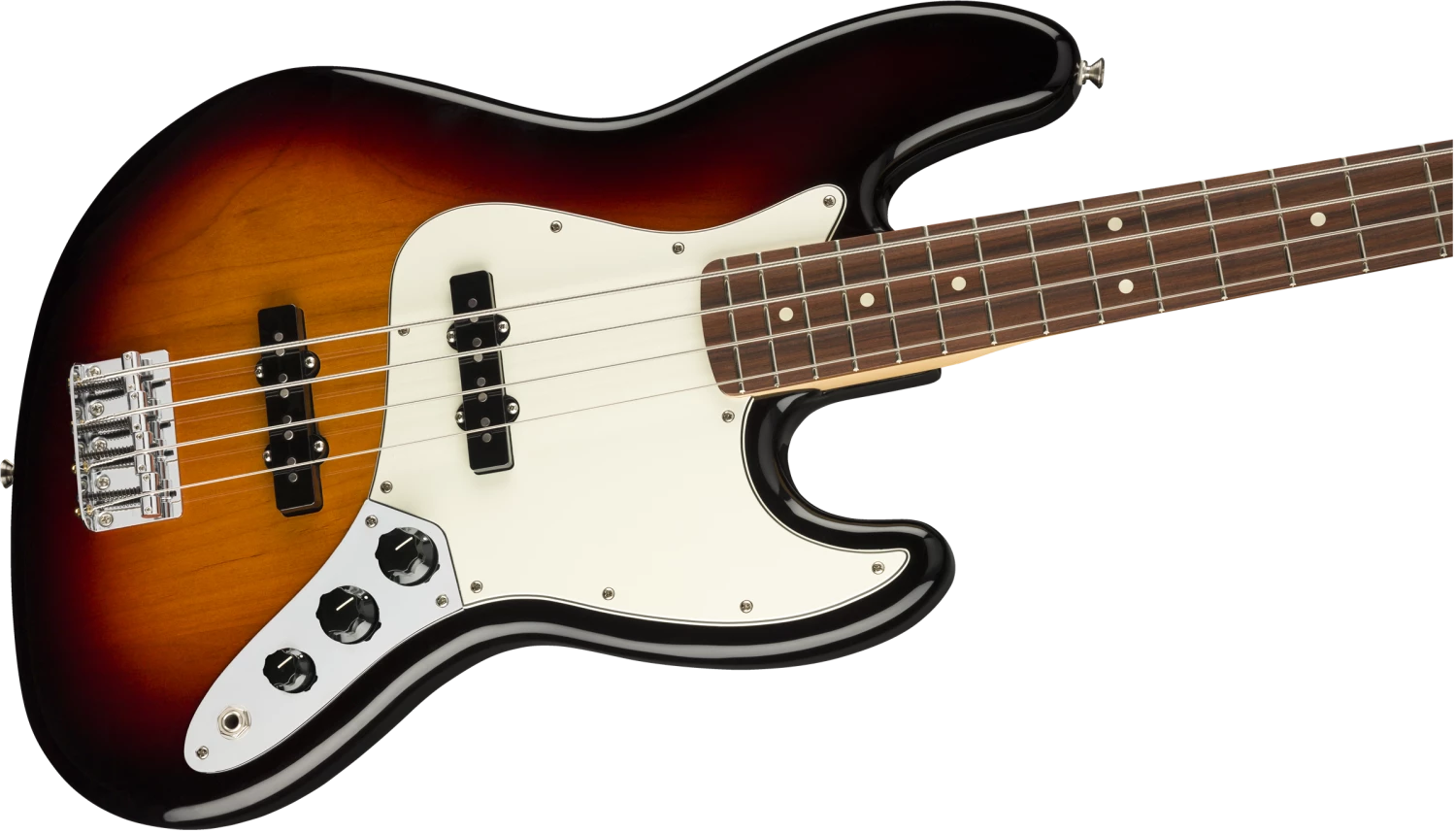 Fender Player Jazz Bass, 3-Color Sunburst 6 Fender Player Jazz Bass, 3-Color Sunburst