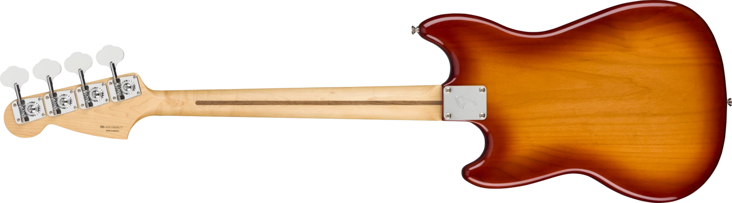 Fender Player Mustang Bass, Sienna Sunburst 4 Fender Player Mustang Bass, Sienna Sunburst